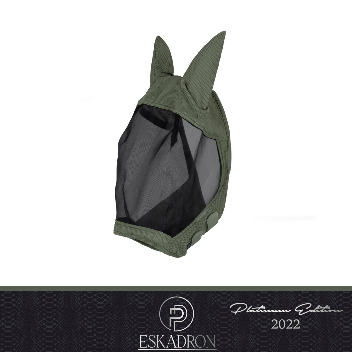 Eskadron Fly Mask DYNAIRMESH PRO - Maschera Antimoschea Elastica E Traspirante Per Cavalli - 4