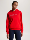 Bluza damska GREENWICH GRAPHIC - Tommy Hilfiger Equestrian - fierce red