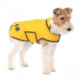 Derka dla psa Rain Coat - Spooks - yellow 