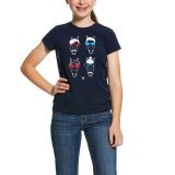Koszulka młodzieżowa HIPSTER SS20 - ARIAT - navy