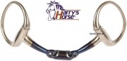 Wędzidło oliwkowe ze SŁODKIEGO METALU 13 mm - HARRY'S HORSE