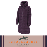 Płaszcz damski SPKyra Style AW24 - Schockemohle - deep mauve