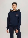Bluza damska COLORADO LOGO - Tommy Hilfiger Equestrian - desert sky
