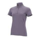 Koszulka treningowa damska SPAlissa SS24 - Schockemohle - slate grey