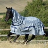 Derka siatkowa z odpinanym kołnierzem Buzz-Off - Bucas - silver/navy