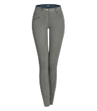 Bryczesy damskie z lejem silikonowym ELT Micro Sport Pro - stonegrey