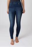 Bryczesy damskie KAIA - Horze - Denim Blue
