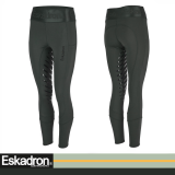 Legginsy jeździeckie damskie DYNAMIC - EQUESTRIAN FANATICS AW21 - Eskadron - antique green