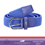 Pasek do spodni pleciony SPORTY LOGO II SS 2023 - Schockemohle - jeans