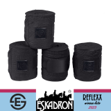 Bandaże FLEECE STAMP REFLEXX SS 23 - Eskadron - deepgrey