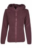 Bluza damska ZIP-HOOD Heritage 23/24 - Eskadron - cassis