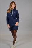 Sukienka dresowa z kapturem DOLCE AW 22/23 - Harcour - navy