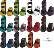 Ochraniacze Norton COMPETITION zapinane na kołki - komplet na 4 nogi - PONY