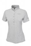 Koszulka polo damska Pikeur QUIRINE - light grey melange
