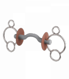Wędzidło wielokrążek językowe PORT 18mm - BERIS - soft