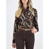 Bluzka damska HERMINE MAGIC SHIRT - PS of Sweden - coffee