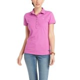 Koszulka damska PRIX 2.0 SS POLO SS21 - Ariat - meadow mauve