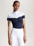 Koszulka konkursowa damska MADISON - Tommy Hilfiger Equestrian - desert sky