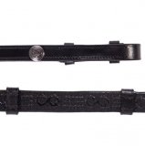 Wodze skórzane antypoślizgowe 12,5 cm FaySport - PRESTEQ