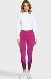 Bryczesy damskie TALLIA COMFORT FULL SS26 - Samshield - boysenberry