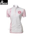 Koszula konkursowa PIKEUR dwukolorowa - white/pink