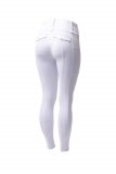Legginsy ANYA HYBRID - białe - HORZE 