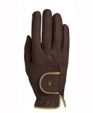 Rękawiczki Roeckl LONA 01-301336 mokka/gold