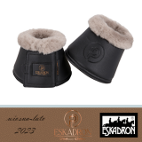 Kaloszki FAUX LEATHER FF Platinum 2023 - Eskadron - black