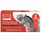 Lizawka dla źrebaków BABY RED 2 kg - ROCKIES