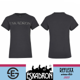 Koszulka damska GLITTER REFLEXX SS 23 - Eskadron - deepgrey