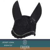 Nauszniki CRYSTAL SHETTY Heritage AW 24/25 - Eskadron - black