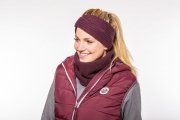 Szalik/komin wełniany ESKADRON Equestrian Fanatics AW17 - blackberry
