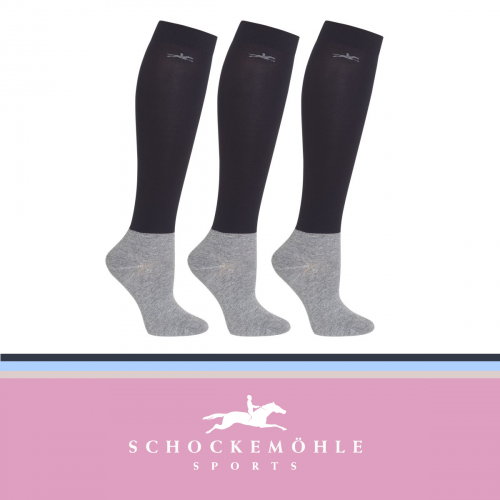 Podkolanówki SP Show SS26 - Schockemohle - navy/navy/navy