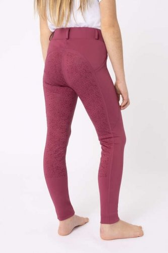 Legginsy jeździeckie młodzieżowe DEA Kids - Horze