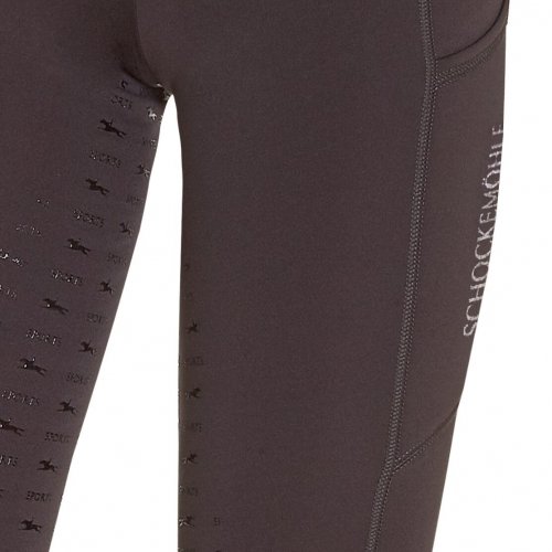 Legginsy zimowe WINTER TIGHTS II AW21 - Schockemohle - walnut