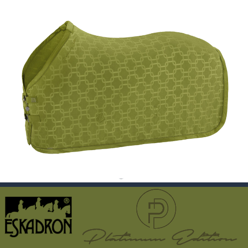 Derka polarowa FLEECE STAMP CHAIN Platinum 2024 - Eskadron - moss green