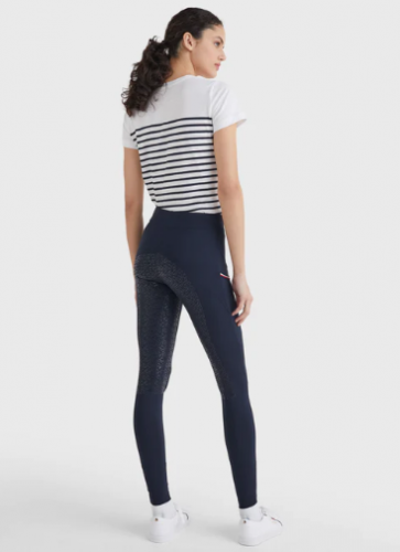Legginsy damskie STYLE Full Grip - Tommy Hilfiger Equestrian - desert sky