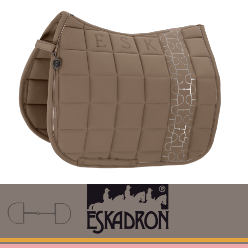 Potnik BIG SQUARE SOFTSHELL Platinum 2025 - Eskadron - smoky taupe