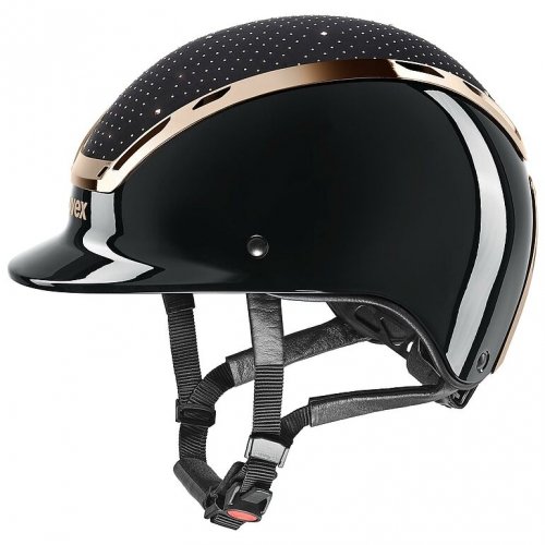 Kask jeździecki EXXEED GLOW - UVEX - rose