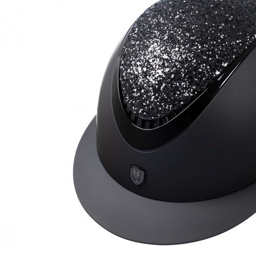 Kask Galaxy Stone W-V - EQUESTRO - black/black 