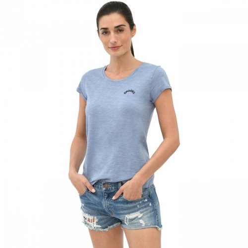 Koszulka damska SONYAH SS22 - Spooks - dusty blue