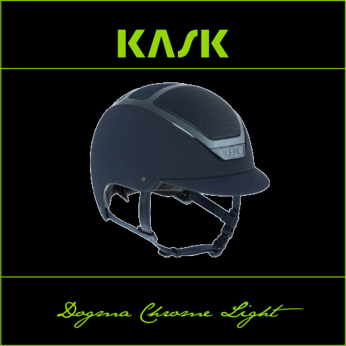 Kask Dogma Chrome Light - KASK - granatowy - roz. 57-59