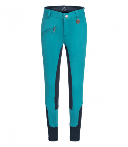 Bryczesy ELT FUN SPORT młodzieżowe - Waldhausen - teal/night blue
