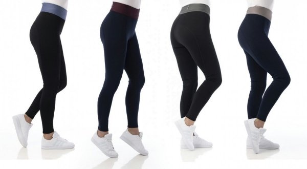 Legginsy damskie jeździeckie TEA - EQUITHÈME