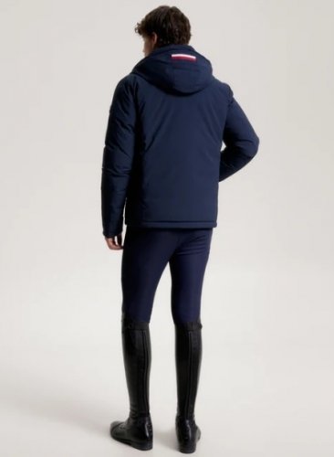 Kurtka męska zimowa LONDON WINTER - Tommy Hilfiger Equestrian - desert sky