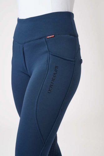 Legginsy damskie zimowe EVELINA THERMO - B//Vertigo - reflecting pond