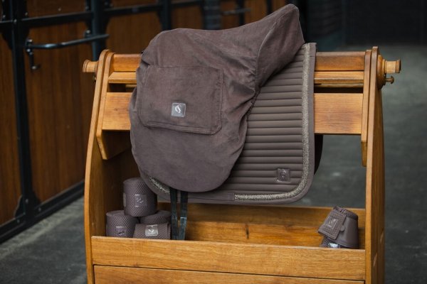 Pokrowiec na siodło CORD Classic Sports SS24 - Eskadron - deep taupe