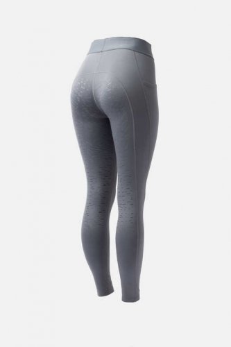 Legginsy jeździeckie damskie MAIA - Horze - thundercloud blue