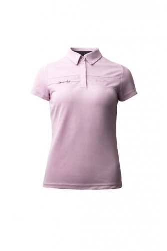 Koszulka polo CORINNE - HORZE - fragrant lilac 