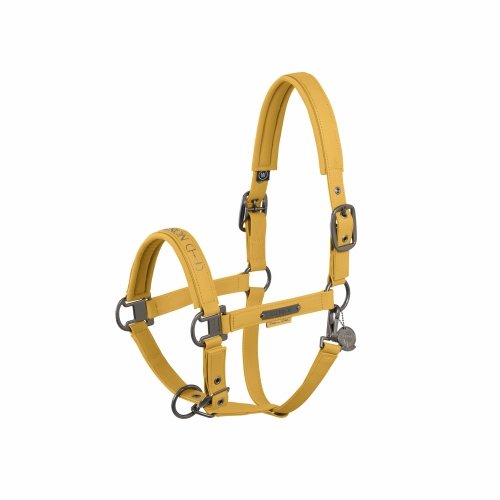 Kantar FAUX LEATHER DOUBLE PIN P Platinum 2025 - Eskadron - golden yellow